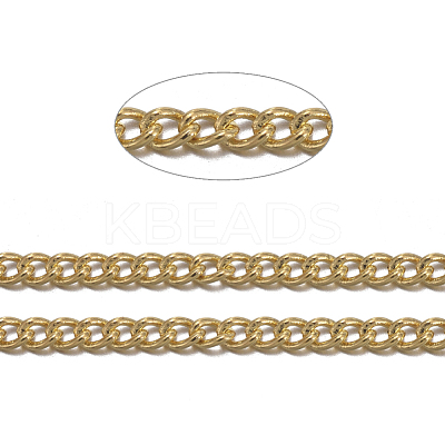 Brass Twisted Chains CHC010Y-G-1