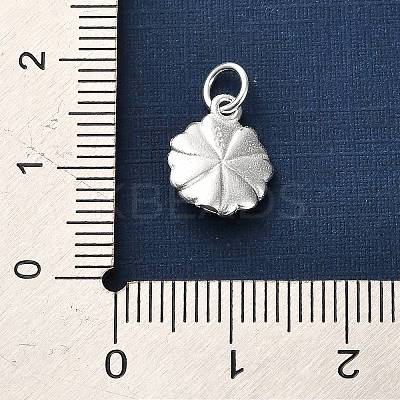925 Sterling Silver Lotus Flower Charms STER-U009-01S-02-1