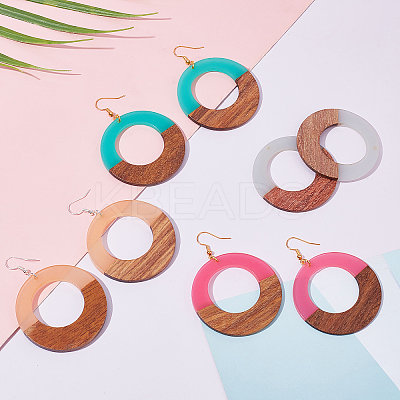 DIY Dangle Earring Making Kits DIY-OC0006-35-1