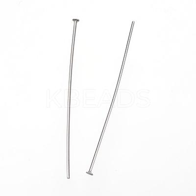 Tarnish Resistant 304 Stainless Steel Flat Head Pins STAS-D448-A-013P-1