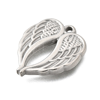 304 Stainless Steel Pendants STAS-Q362-10P-1