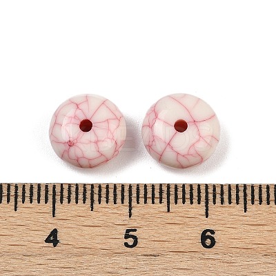 Acrylic Imitation Turquoise  Beads OACR-S047-17B-1