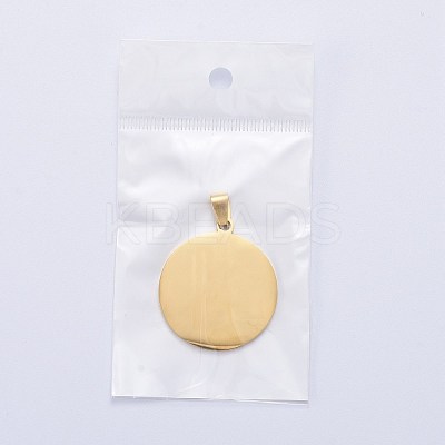 304 Stainless Steel Pendants STAS-I140-17G-1