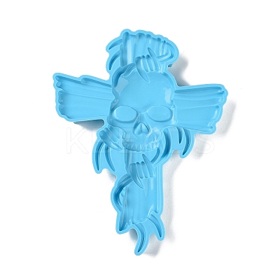 DIY Cross & Skull Wall Decoration Silicone Statue Molds LS-SIMO-H010-13-1