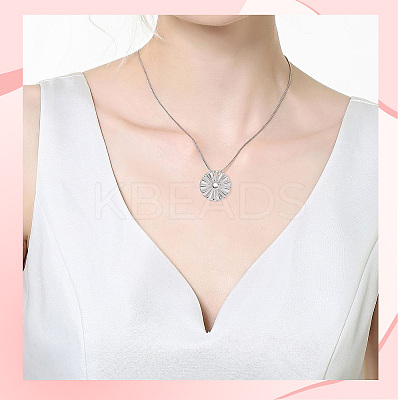 48Pcs 6 Styles 304 Stainless Steel Pendants STAS-BBC0007-62-1