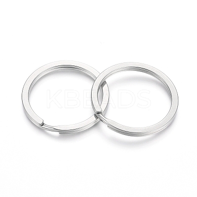 Tarnish Resistant 304 Stainless Steel Split Key Rings LS-STAS-I123-23C-1