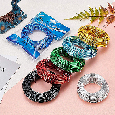 Round Anodized Aluminum Wire AW-BC0007-3.0mm-10-1
