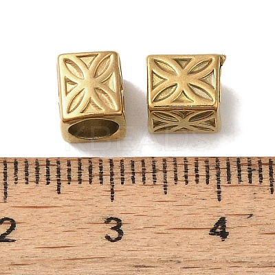 Ion Plating(IP) 304 Stainless Steel European Beads STAS-K285-20G-1