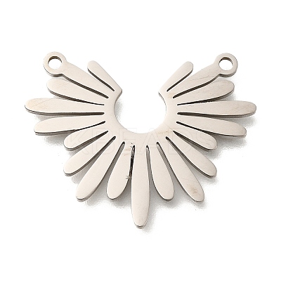 Anti-Tarnish 201 Stainless Steel Pendants STAS-B076-01P-06-1