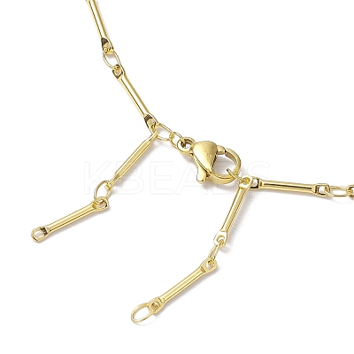 Brass Bar Necklsces NJEW-JN04836-1