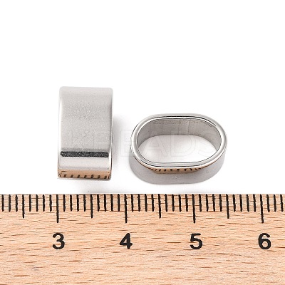 Non-Tarnish 304 Stainless Steel Slide Charms STAS-S133-01P-03-1