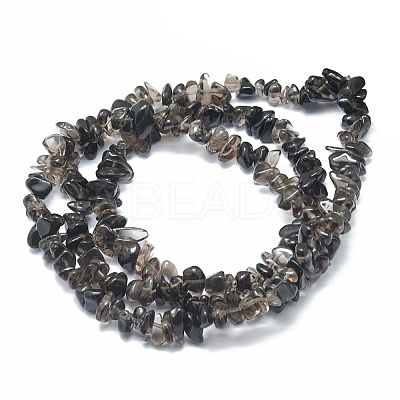Natural Ice Obsidian Beads Strands G-D466-01-1