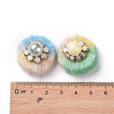 Polycotton(Polyester Cotton) Tassel Decoration Accessories FIND-S302-09-1