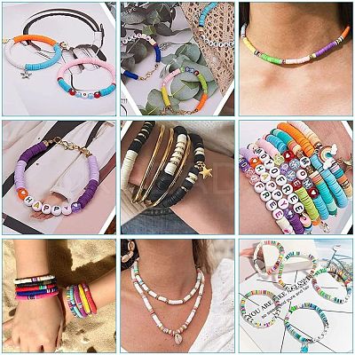 150G 15 Colors Handmade Polymer Clay Beads CLAY-JP0001-11-8mm-1