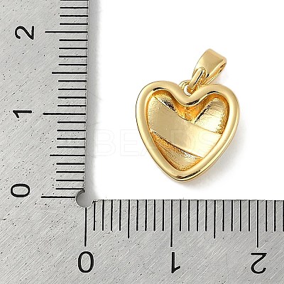 Brass Enamel Pendants KK-P283-28A-G-1