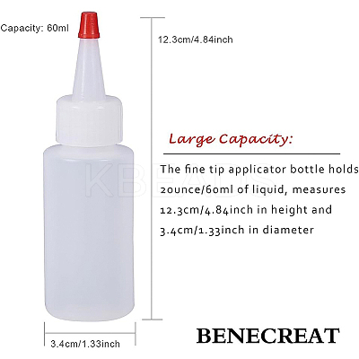 Plastic Glue Bottles DIY-BC0009-04-1
