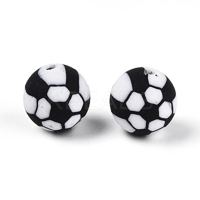 Handmade Polymer Clay Beads CLAY-N014-02A-06-1
