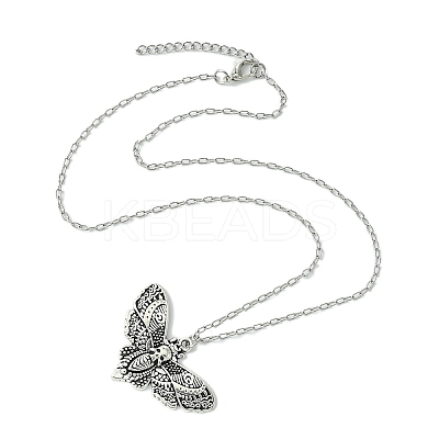 Gothic 304 Stainless Steel Cable Chain Necklaces NJEW-JN04983-02-1