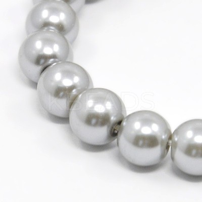 Stretchy Glass Pearl Bracelets BJEW-D068-6mm-13-1