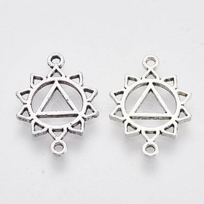 Tibetan Style Alloy Links connectors TIBEP-S319-050E-NR-1