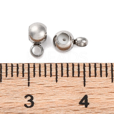 202 Stainless Steel Beads STAS-S151-02P-D-1