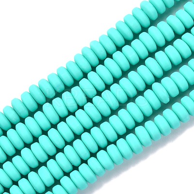 Handmade Polymer Clay Beads Strands CLAY-N008-008G-1
