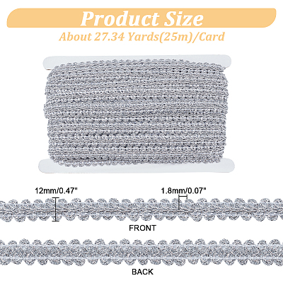 25M Polyester Braided Lace Trim OCOR-PH0003-86B-01-1