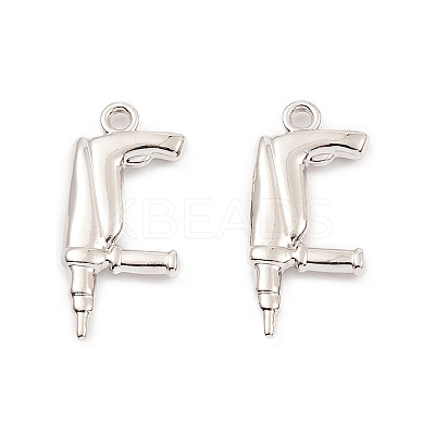 Rack Plating Alloy Pendants PALLOY-K003-07P-1