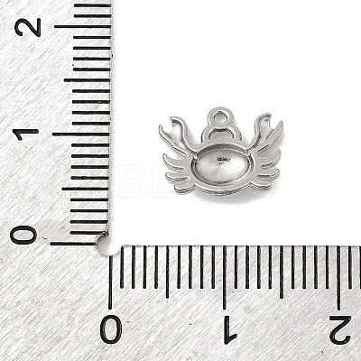 Marine Organism Theme 304 Stainless Steel Charms STAS-Z179-40P-07A-1