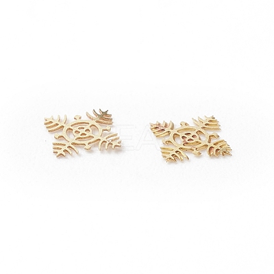 (Defective Closeout Sale: Oxidation) Brass Cabochons MRMJ-XCP0001-48G-1