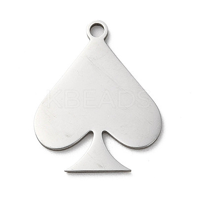 Non-Tarnish 201 Stainless Steel Pendants LS-STAS-D041-09P-1