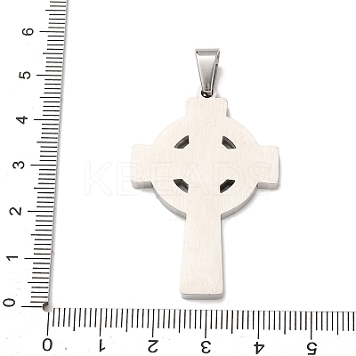 304 Stainless Steel Pendants STAS-P421-11P-1