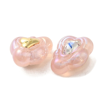 Resin Cartoon Cloud Beads RESI-C047-01C-1