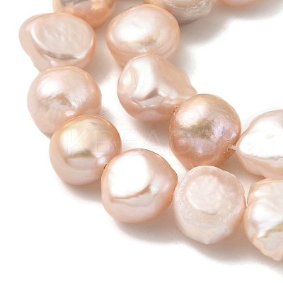 Natural Cultured Freshwater Pearl Beads Strands PEAR-A006-10F-1