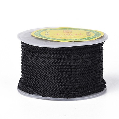 Polyester Milan Cord for DIY Jewelry Craft Making OCOR-F011-D18-1