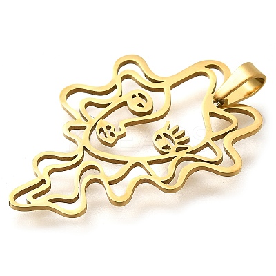 304 Stainless Steel Pendants STAS-Z119-11G-1