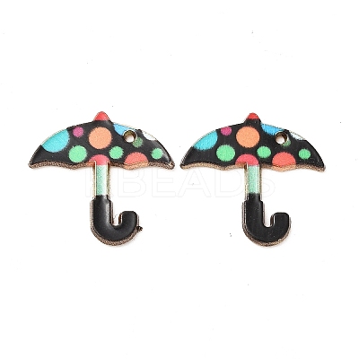 Alloy Enamel Pendants ENAM-C005-35G-03-1