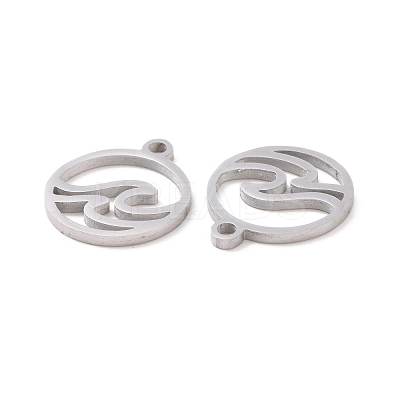 Non-Tarnish 201 Stainless Steel Charms STAS-G281-01P-01-1