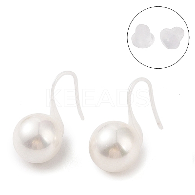 Hypoallergenic Bioceramics Zirconia Ceramic Dnagle Earrings EJEW-C111-16B-1
