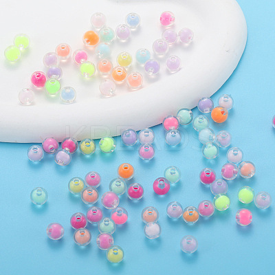 Tansparent Acrylic Beads PW-WGFE21F-01-1