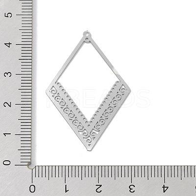 Non-Tarnish 304 Stainless Steel Pendants STAS-K257-29P-1