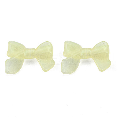 Transparent Luminous Acrylic Beads TACR-T007-11E-1