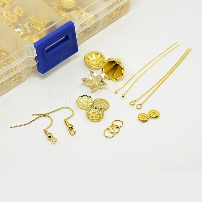 1 Box Golden Jewelry Findings DIY-X0092-B-1