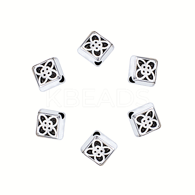 Tibetan Silver Alloy Beads PALLOY-PH0005-35-1