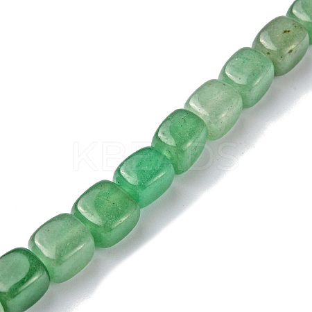 Natural Green Aventurine Beads Strands G-F743-02G-1