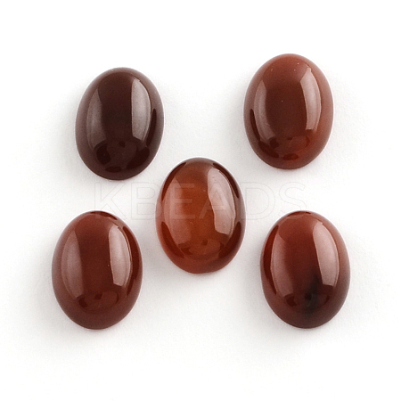 Natural Red Agate Gemstone Cabochons G-R270-19-1