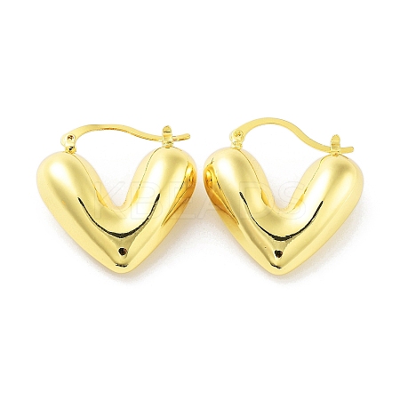 Real 18K Gold Plated Brass Hoop Earrings X-KK-R150-01C-1