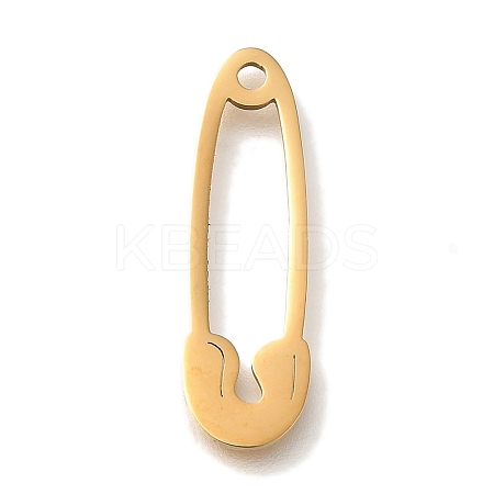 201 Stainless Steel Pendants STAS-R136-05G-1