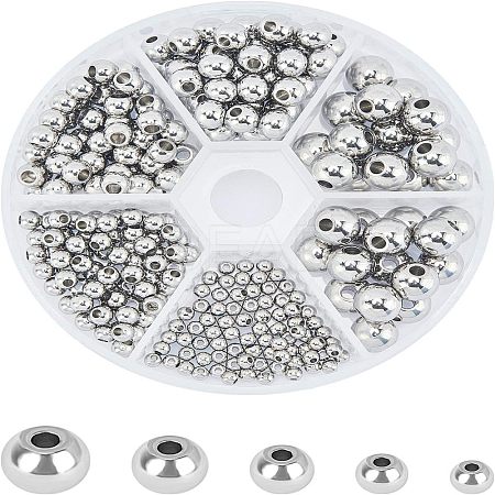 304 Stainless Steel Spacer Beads STAS-UN0008-35P-1
