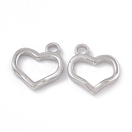 Non-Tarnish 304 Stainless Steel Pendants STAS-B031-14P-1